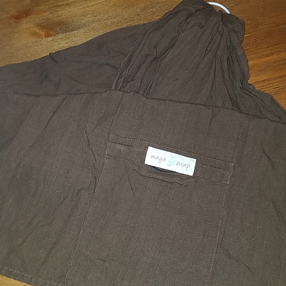 Chocolate Brown Maya Wrap Sling. Gently used.